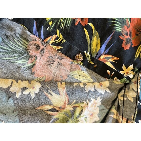 Zip Code Ricky Singh Spring Blooms Shirt Slim Fit Size XL Golf‎ Preppy Hawaiian - Picture 11 of 13